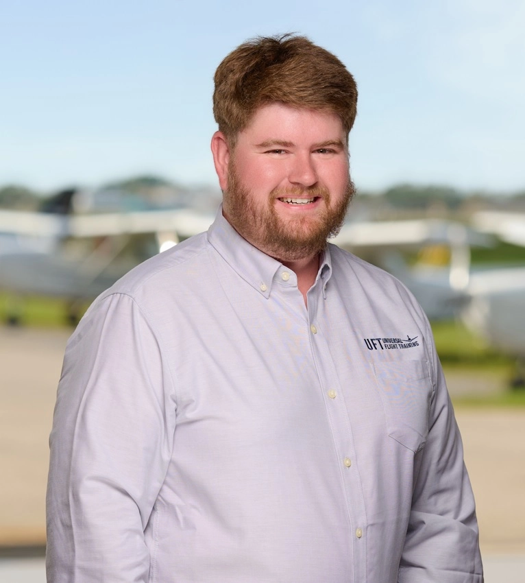 Universal Aircraft Maintenance Vice President Jacob Kyser